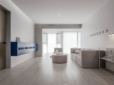 建业定鼎府138平米简约风格四室两厅装修案例