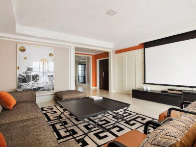 麒麟嘉园137平现代风格装修案例