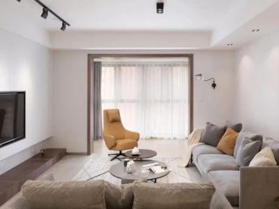 香山美邸138平米现代三居装修案例