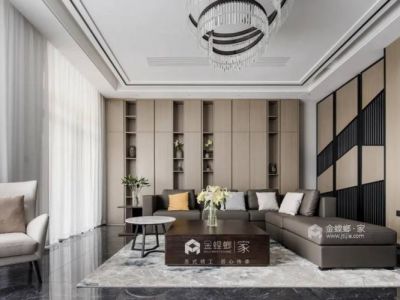 融域花园473平别墅现代风格装修案例