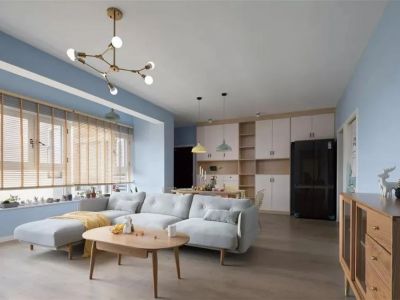 阳光城未来悦110平米北欧三居装修案例