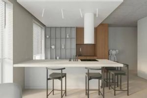 [济南都市时空装饰]厨房吧台如何设计？实用吧台设计方案分享