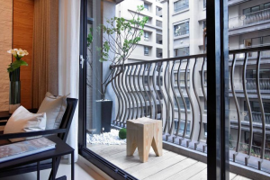 [台州观诺装饰]客厅阳台装修设计