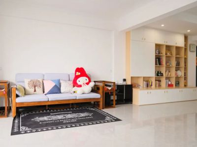 建发央著115平米现代三房二厅装修案例