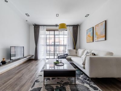 万科城市之光125平米现代风格四室两厅装修案例