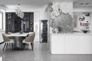 [重庆俏业家装饰]合二为一的餐厨设计真的实用吗？实用干货拿走不谢！