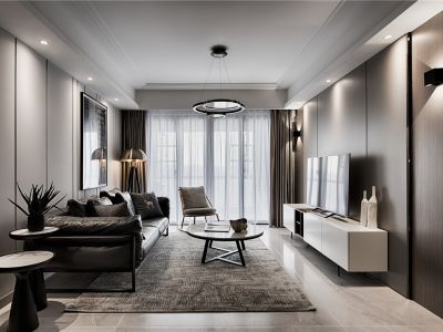 中央城128平米现代风格四室两厅装修案例