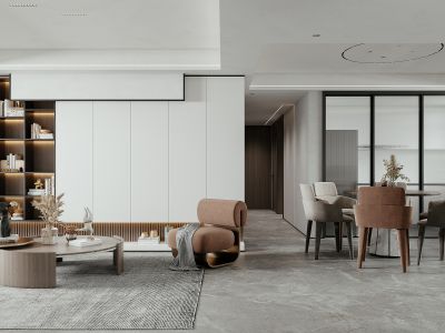 光耀府181平北欧风格装修案例