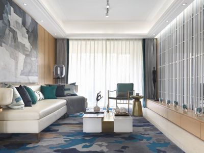 湖语澜轩131平北欧风格装修案例