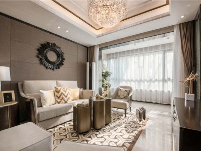 五月花城131平北欧风格装修案例