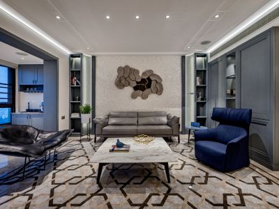 融侨观邸230平平层现代简约装修案例