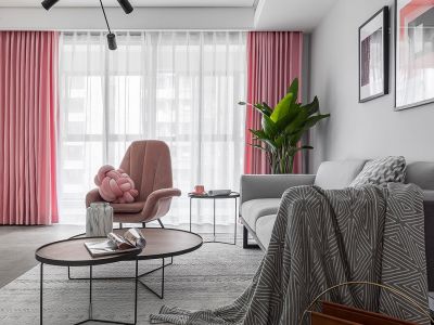 孟里花苑80平二居室北欧风格装修案例