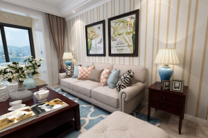 [六安京东装饰]无阳台客厅装修设计要点