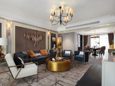 恒大御景台162平北欧风格装修案例